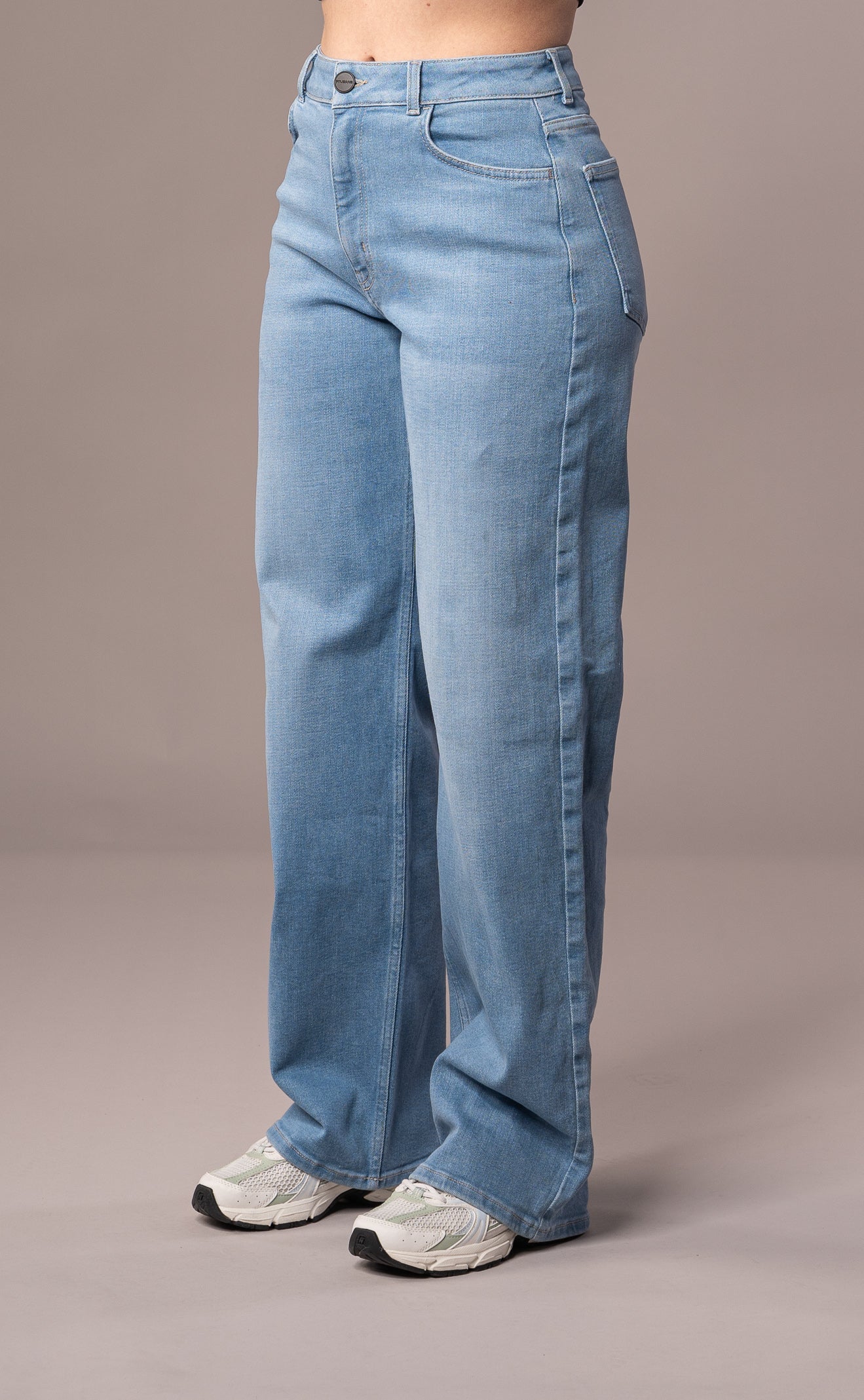 Womens Baggy Fitjeans - Arctic Light Blue Baggy FITJEANS   