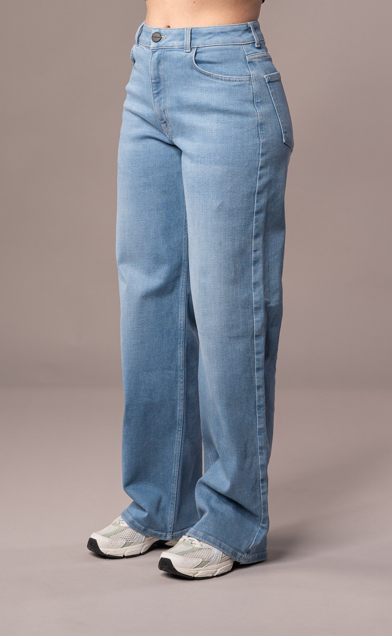 Womens Baggy Fitjeans - Arctic Light Blue Baggy FITJEANS