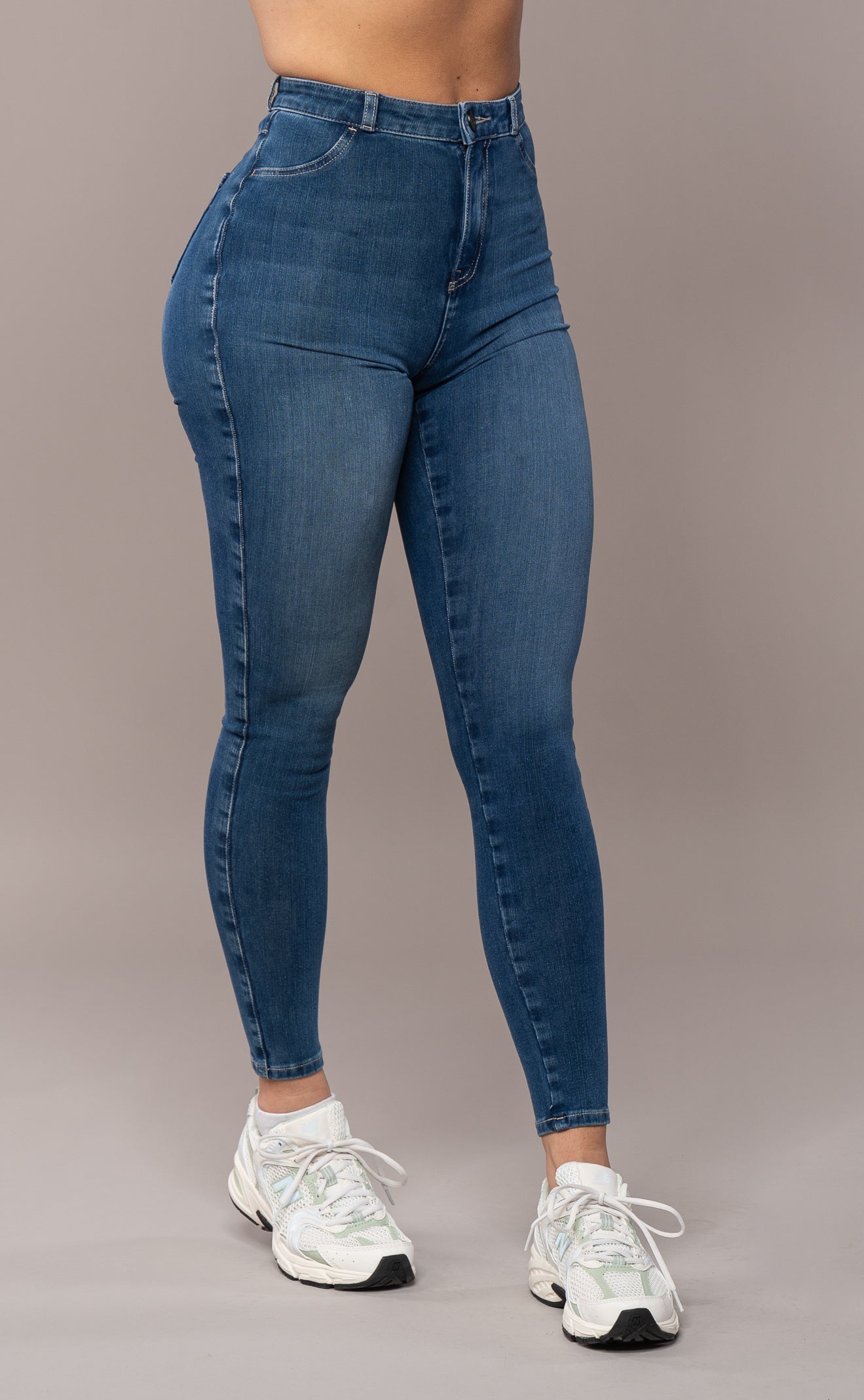 Womens 360 High Waisted Fitjeans - Sapphire Blue 360 High Waisted FITJEANS