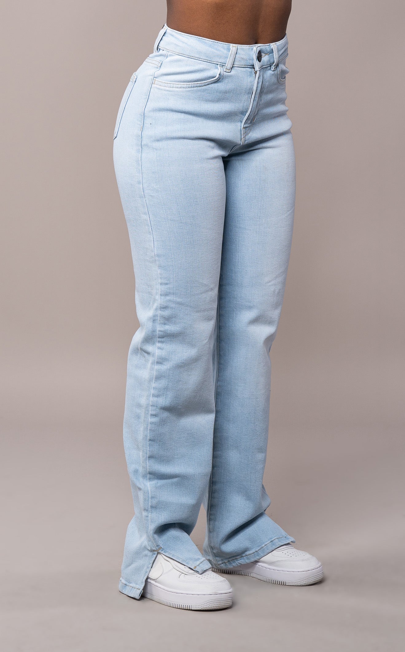 Womens Straight Leg Fitjeans - Vintage Blue Straight Leg FITJEANS