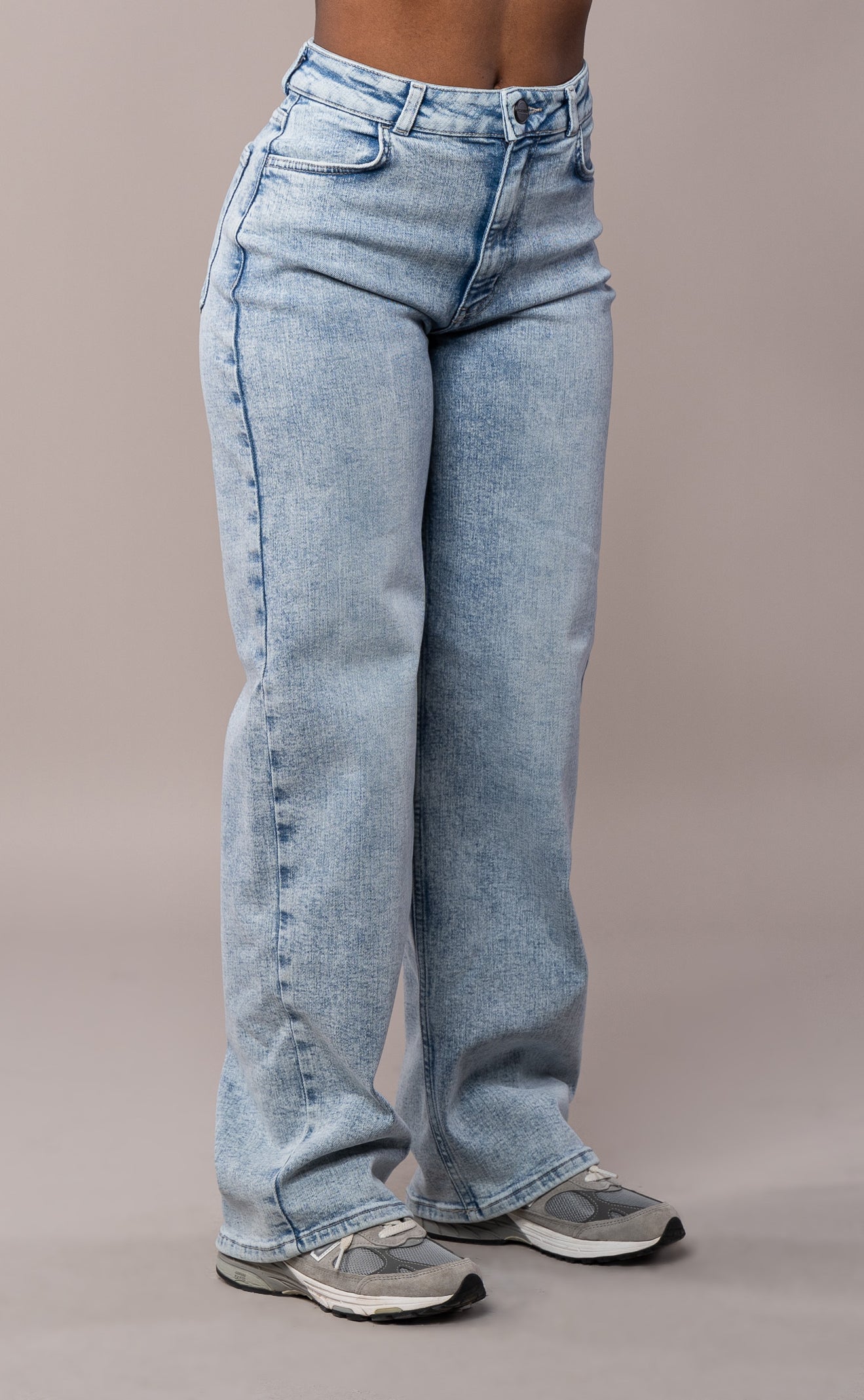 Womens Baggy Fitjeans - 80s Blue Baggy FITJEANS   