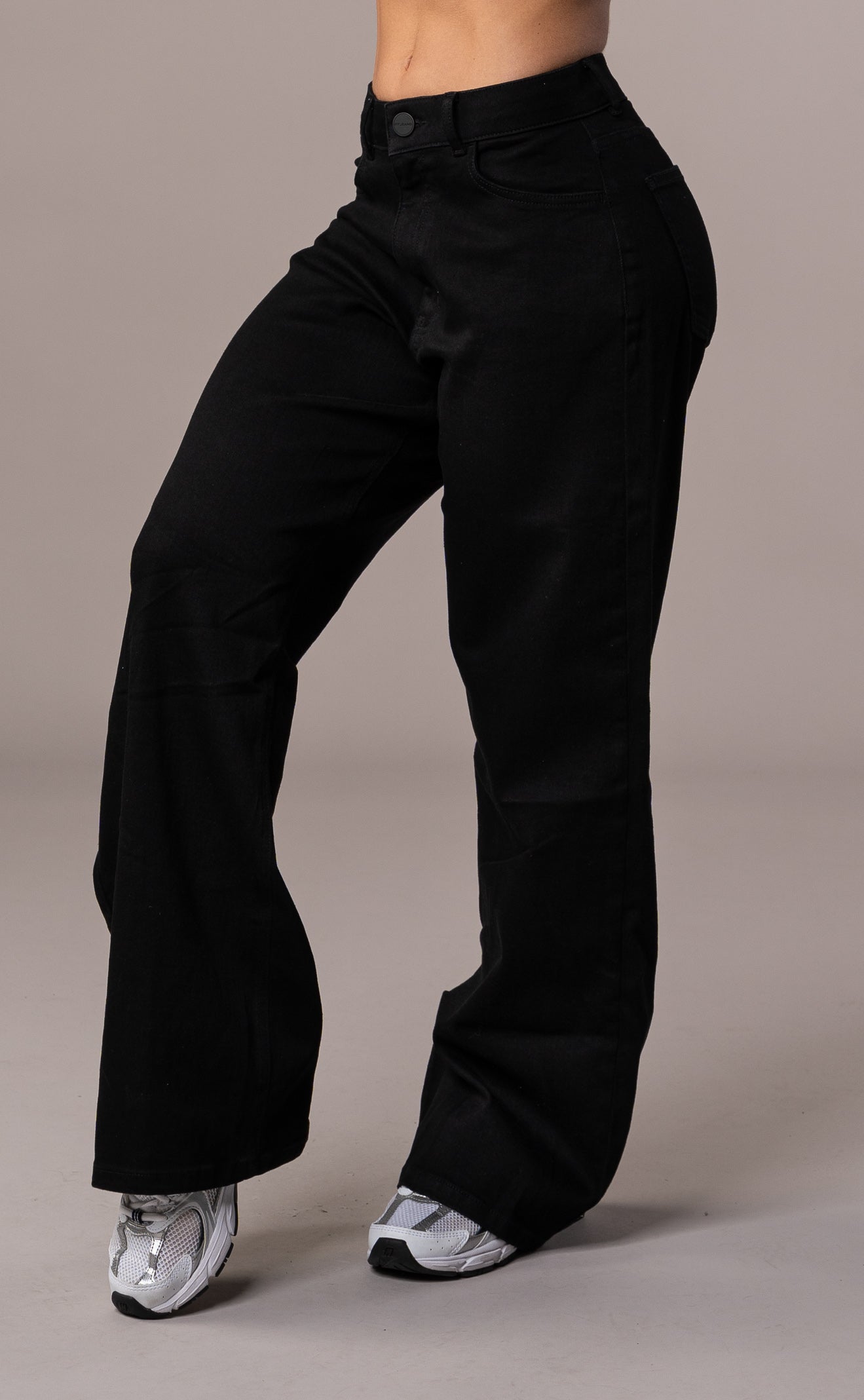 Womens Baggy Fitjeans - Black Baggy FITJEANS   